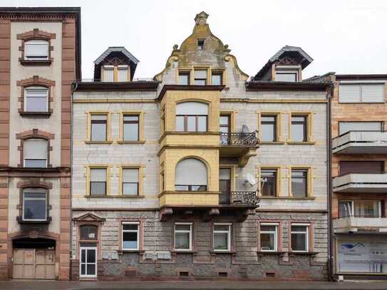 4-Zimmer-DG Wohnung mit Potenzial in denkmalgeschütztem Haus in Worms