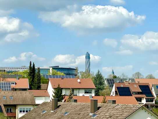 Helle 2,5 Zimmer-Wohnung in ruhiger Lage mit toller Aussicht über den Dächern Rottweils