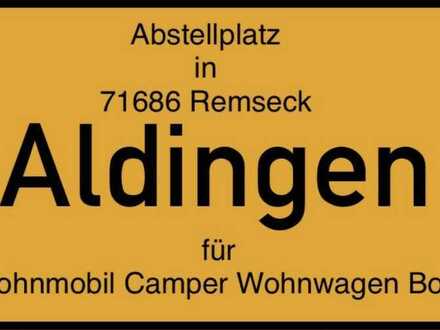 Abstellplatz für Wohnmobil, Camper, Wohnwagen und Boot