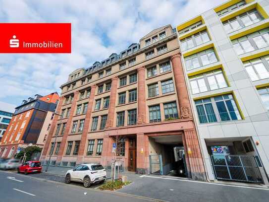 Frankfurt-Ostend: Elegante 2-Zimmerwohnung mit Loftcharakter