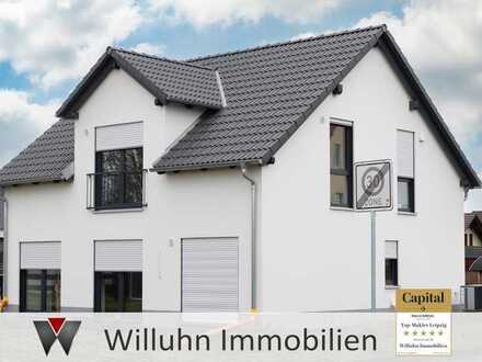*Traumhaus in Pegau: Marmorfliesen, hochmoderne Einbauküche und energieeffiziente Luftwärmepumpe*