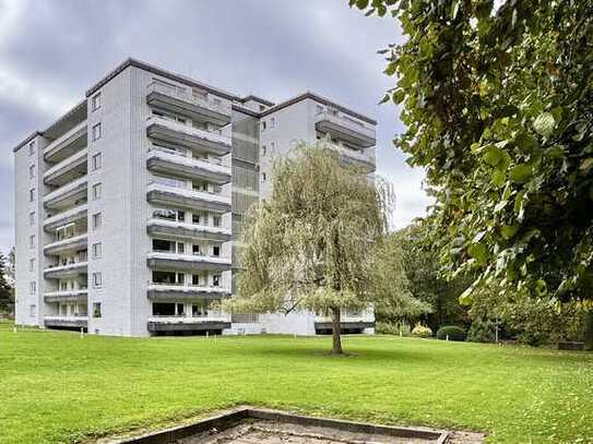 Gepflegte Wohnung in gepflegtem Mehrfamilienhaus mit 2 Balkonen und Blick ins Grüne!