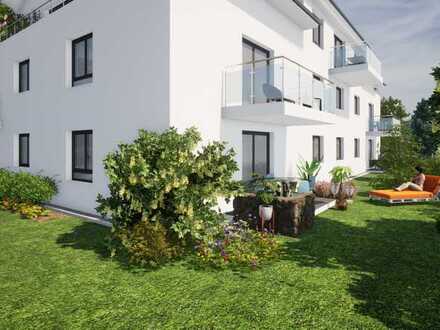Barrierefreie 3-Zimmerwohnung mit großem Gartenanteil in wenigen Monaten bezugsfertig!