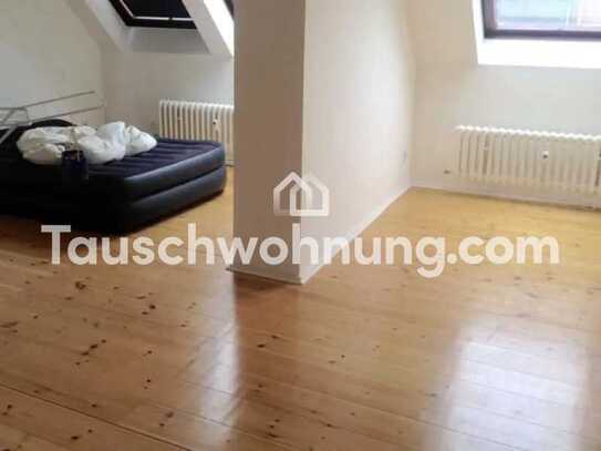 Tauschwohnung: Top DG Wohnung mit 3 Zimmern und Balkon am Savignyplatz