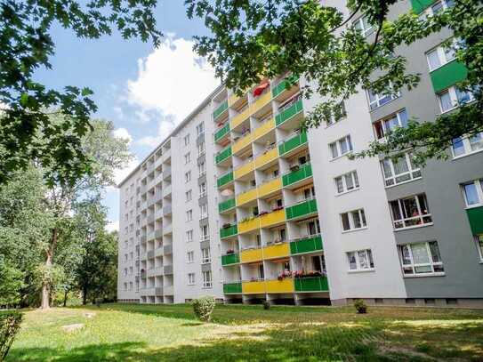 Ebenerdig erreichbare 2-Raum-Wohnung mit Balkon