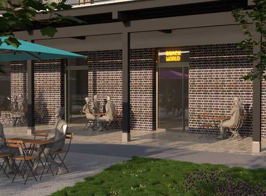 Bistro /Yoga Studio / Caffee / Paketshop in den Sommerville Arkaden