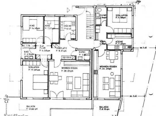 4-Zimmer-Wohnung mit Balkon und EBK in NT-Oberensingen