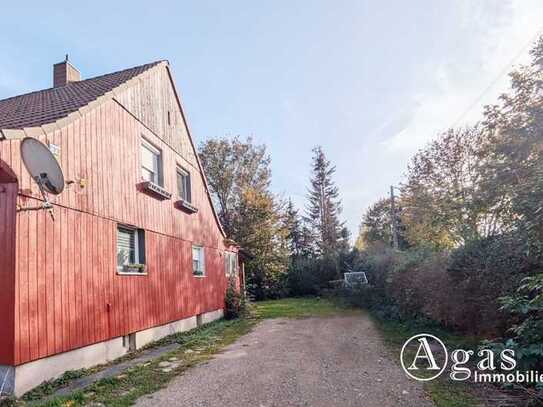 Einfamilienhaus auf großem Grundstück mit unverbautem Blick