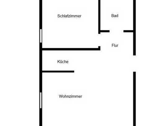 Gemütliche 2-Raum-Wohnung in Stedtfeld