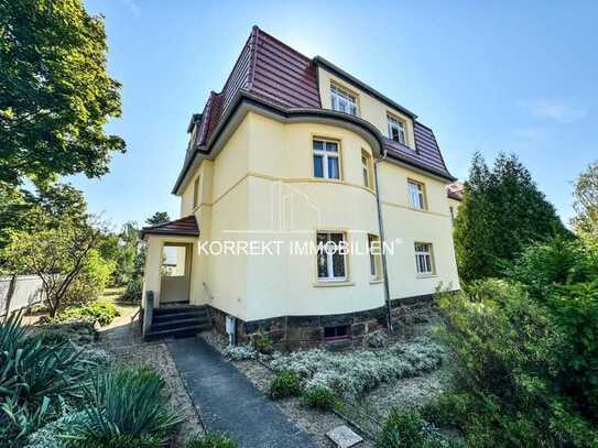 Charmante Mehrfamilienvilla in Radebeul Oberlößnitz. Charme trifft auf indiv. Gestaltungsmöglichkeit