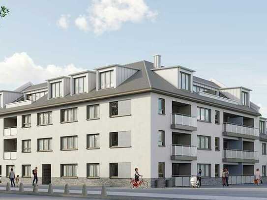 Neubau Erstbezug! Sonnige und moderne 3-Zimmer Dachgeschosswohnung mit Dachterrasse