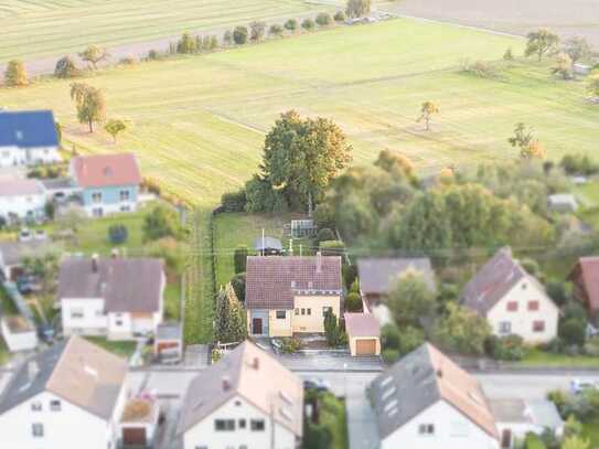 Wohnglück mit grüner Oase für die ganze Familie