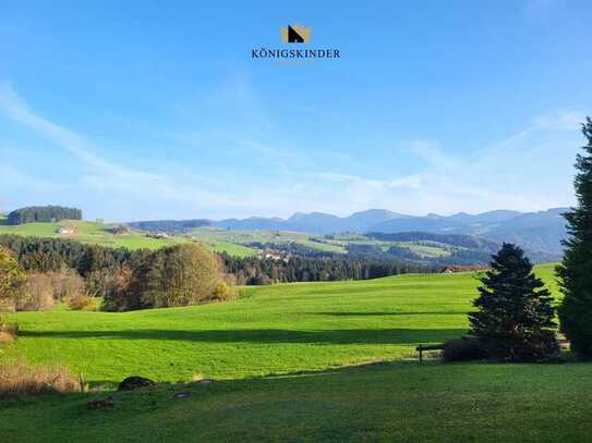 Traumhafte Aussichten - 2-Zimmer-Wohnung in Oberreute - Bergpanorama inklusive!