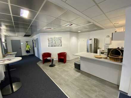 Modern ausgestattete Büro- oder Praxisräume ca. 150 m² zzgl. Sozialräume im Bensheimer Gewerbegebiet