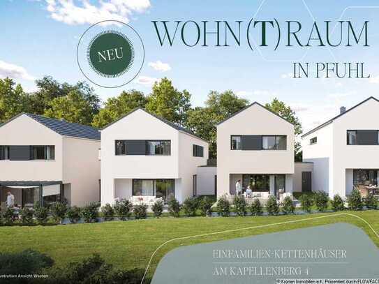 Wohn(t)raum in Pfuhl – Modernes Einfamilien-Kettenhaus mit Carport (Haus 4)