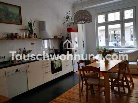 Tauschwohnung: 3 Zimmer Altbauwohnung mit Garten gg. mind 5 Zimmer Wohnung