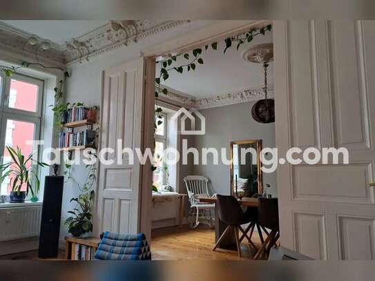 Tauschwohnung: Schöne Altbauwohnung schanze/suche Balkon