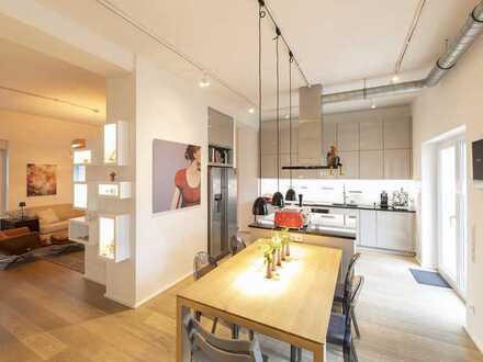 * Traumhafte Triple-Maisonette-Wohnung mit Patio & Kamin *