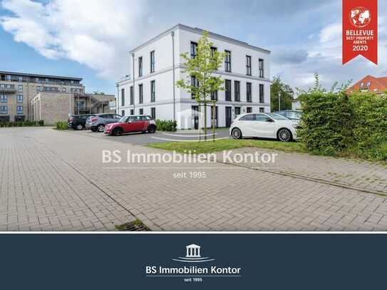 Neuwertige OG-Wohnung mit gehobener Ausstattung, Balkon und PKW-Stellplatz!