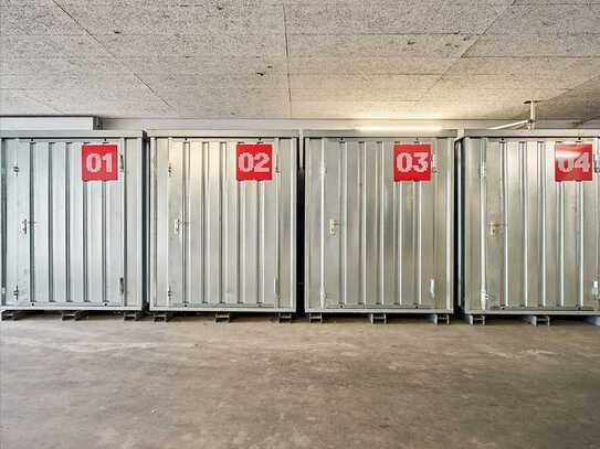 Schnell verfügbar: 4,04 m² Container für Hausrat & Co.