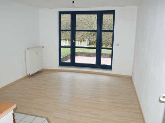 Ruhiges 1-Zimmer-Appartement mit Terrasse, neuer Pantryküche und TG-Platz