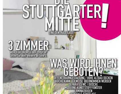einfache 3 Zimmer EG - Altbau Wohnung - zentrale Lage