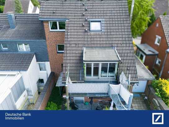 Exklusive Maisonette-Wohnung mit Garten, Kamin, Terrasse und Doppelgarage