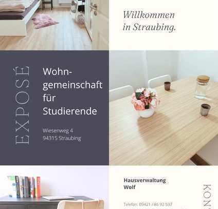 WG-Zimmer **Wohngemeinschaft für Studierende** **All-inclusive Miete ab 450 Euro**