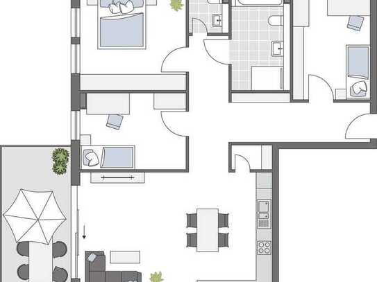 ++RESERVIERT++ Elegante 4-Zimmer Eigentumswohnung mit durchdachten Planungsdetails