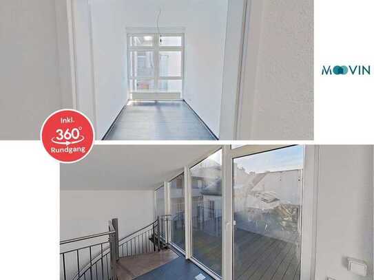 ** WG-Buddys aufgepasst! ** Moderne 5-Zimmer-Wohnung auf zwei Etagen mit Galerie und Dachterrasse...