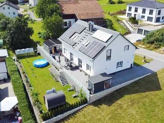 Smartes neues Doppelhaus in Holzständerbauweise mit High-Tech-Ausstattung in Traitsching