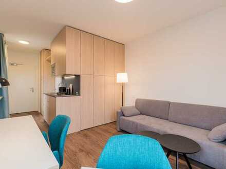 Bezugsfreie hochwertige 1-Zimmerwohnung zum Kauf mit Concierge am Hauptbahnhof