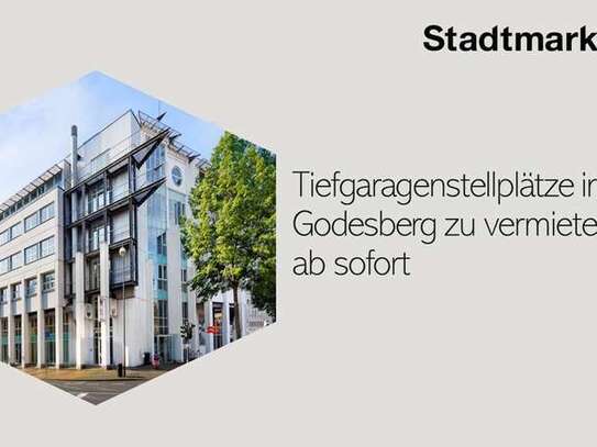 Tiefgaragenstellplätze in Bad Godesberg zu vermieten - ab sofort!