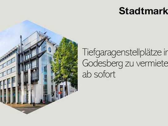 Tiefgaragenstellplätze in Bad Godesberg zu vermieten - ab sofort!