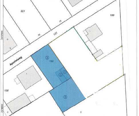 Baugrundstück ca. 710 m² für freistehendes Wohnhaus