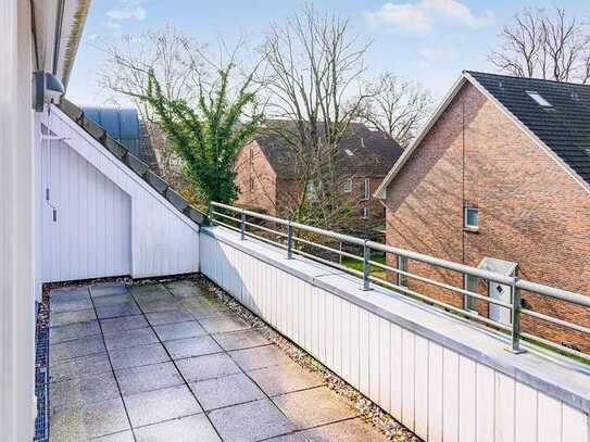 Großzügige, gepflegte Maisonette-Wohnung mit Balkon und Stellplatz in bevorzugter Lage von Pinneberg