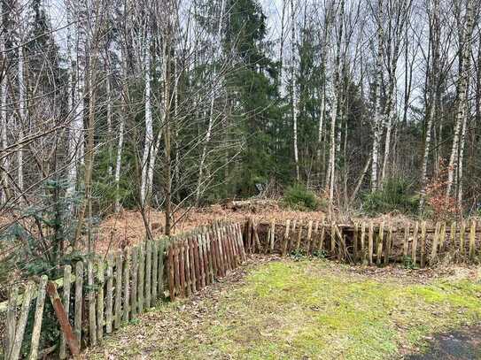 Grundstück mitten in der Natur und direkt am Bach