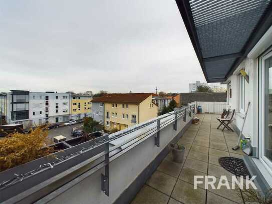 3-Zimmer Wohnung mit großer Dachterrasse in beliebter Lage