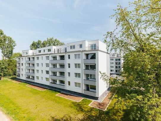 Erstbezug im Neubau: Hübsche 3-Zimmerwohnung mit großer Terrasse.