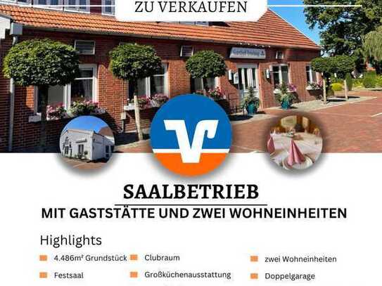 Moderner Saalbetrieb mit Gaststätte und Wohnungen in Bühren (Gemeinde Emstek)