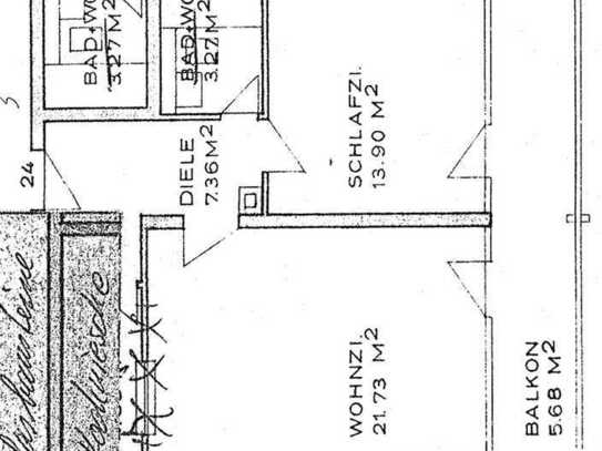 2-Zimmer-DG-Wohnung mit Einbauküche in München Pasing