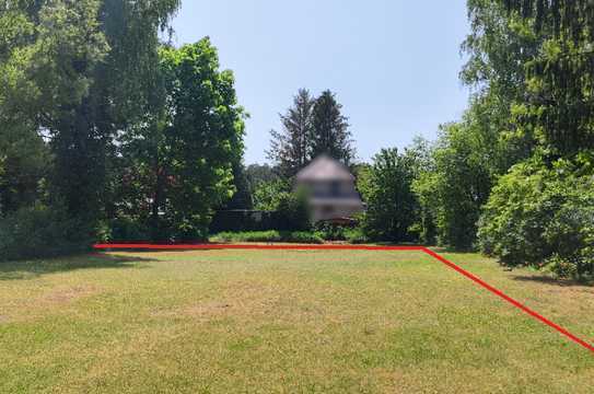 Schöner Bauplatz im Grünen: Ihr kompaktes Baugrundstück in bester Lage mit S-Bahnanschluss!