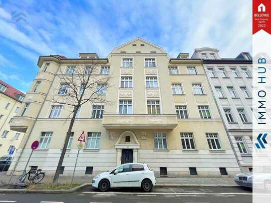 ++ Charmante 3-Zimmer-Wohnung mit Balkon und idyllischem Innenhofblick im Leipziger Westen ++
