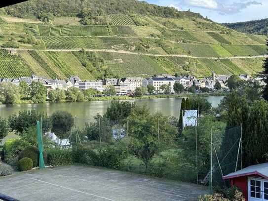 Zeitwohnen - möblierte Ein-Zimmer-Wohnung mit Mosel-Traumblick in Zell-Kaimt