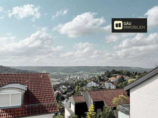 Exklusive 3,5-Zimmer-Maisonette-Wohnung mit Studio und sagenhaftem Ausblick über Leonberg