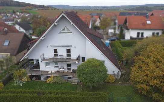 Souterrainwohnung mit Terrasse - Feldrandlage.