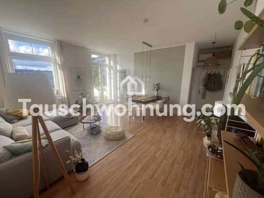 Tauschwohnung: Tolle 2-Zimmerwohnung mit ruhiger Dachterrasse