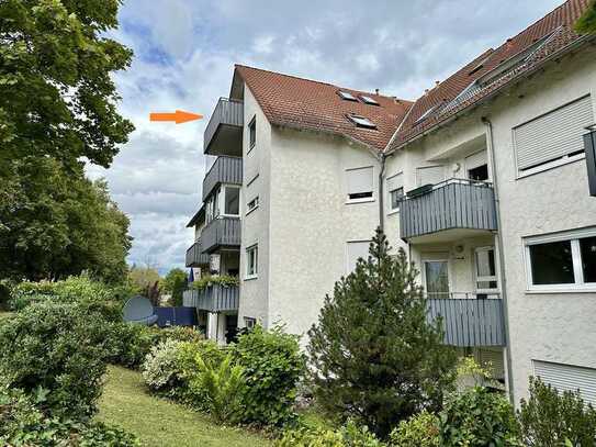 Moderne 3-Zi-DG-Whg. mit TG-Stellplatz und Balkon in Weilheim an der Teck