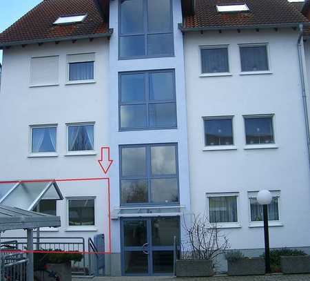 Helle EG Wohnung. 2 ZKBB und TG-Stellplatz, Bad Dürkheim