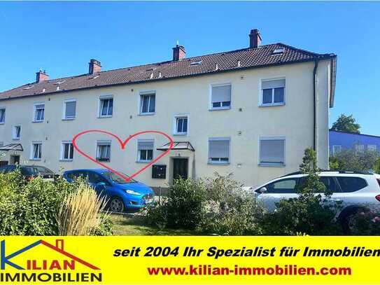 KILIAN IMMOBILIEN! 2 bis 3 ZI. ETW MIT 46 M² IM ERDGESCHOSS EINES 4-P.-HAUSES IN ROTH! GARTENANTEIL